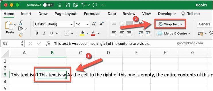 A Szöveg törlése gomb a Microsoft Excel alkalmazásban