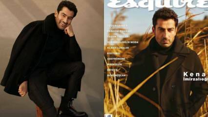 Kenan İmirzalıoğlu Esquire a decemberi szám címlapján van!