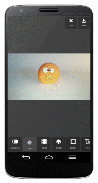 pixlr express szerkesztő android fotózás androidography szűrők hipster fotó szerkesztés
