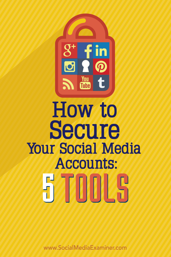 A közösségi média fiókok biztonságának biztosítása: 5 eszköz: A közösségi média vizsgáztatója