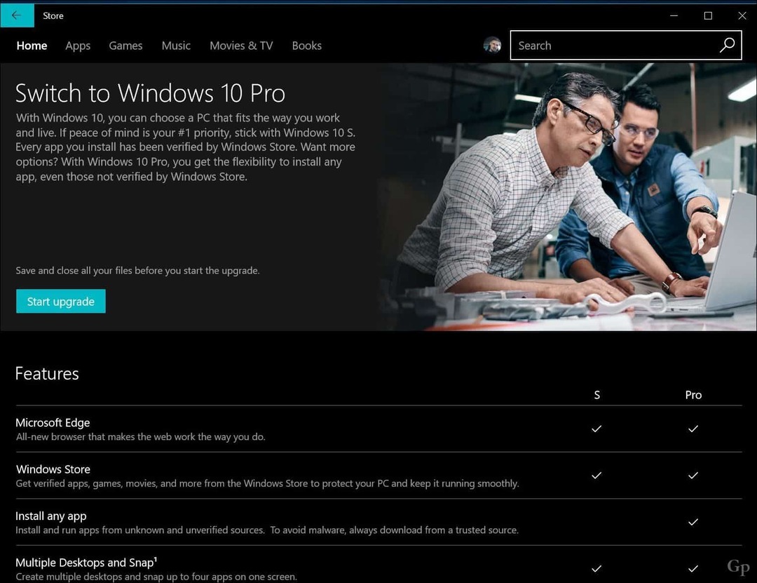 A Microsoft megkönnyíti a Windows 10 S Edition telepítését bárki számára