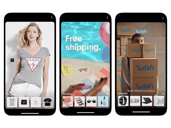 Az Amazon integrációjának bevezetése mellett a Snapchat októberben minden hirdető számára elérhetővé teszi a Shoppable Snap hirdetéseket.