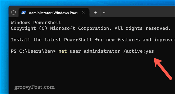 Admin engedélyezése a Windows 11 rendszerben