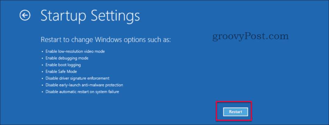 A fekete képernyő javítása a képernyő beállításainak módosítása után a Windows 10 rendszerben