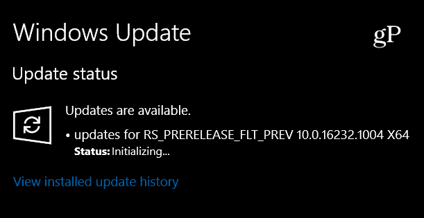 Megjelent a Windows 10 bennfentes előzetes verzió 16232.1004, csak apró frissítés