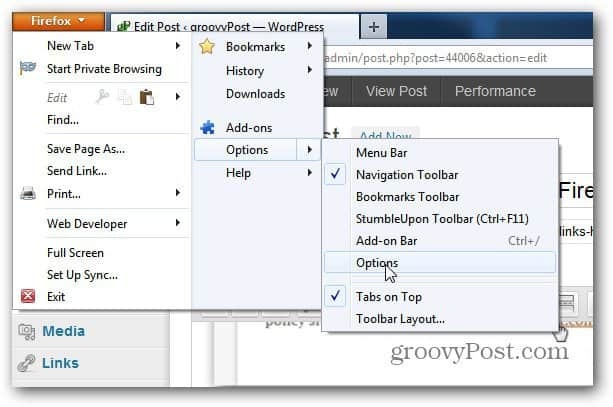 Hogyan állíthatjuk be a Gmail vagy a Yahoo alapértelmezett Mailto Links kezelőjét a Firefoxban