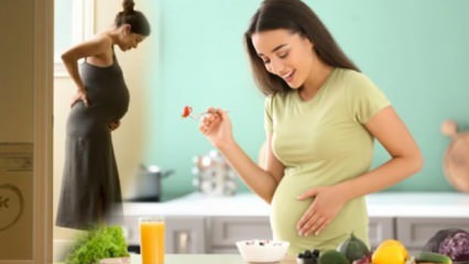 Olyan ételek, amelyek miatt a baba hízik a terhesség alatt! Miért nem hízik a születendő csecsemő?