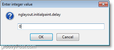A Firefox screenshot - állítsa a késleltetési időt 0-ra