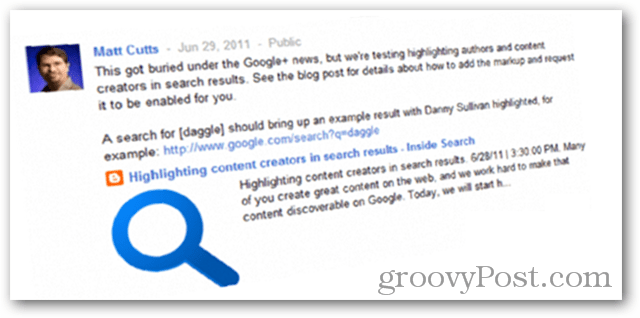 Matt Cutts és a Google Szerzősége