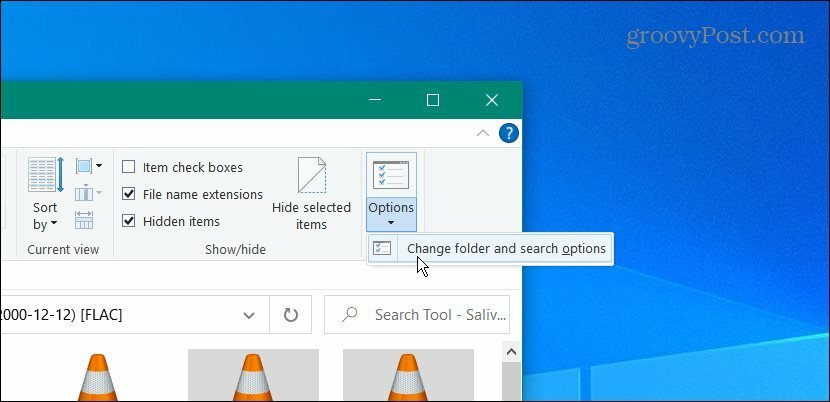 A Windows 10 File Explorer beállításai