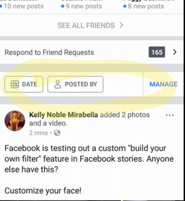 Úgy tűnik, hogy a Facebook egyszerű módszert kínál az Ön, barátai vagy mindenki által létrehozott bejegyzések keresésére, szűrésére és kezelésére.