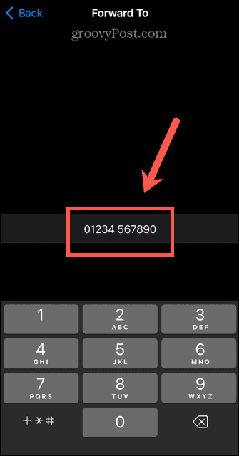 iphone hívásátirányítási szám