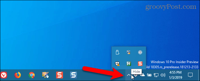 Ellenőrizze, hogy nincs-e Chrome a Windows tálcán