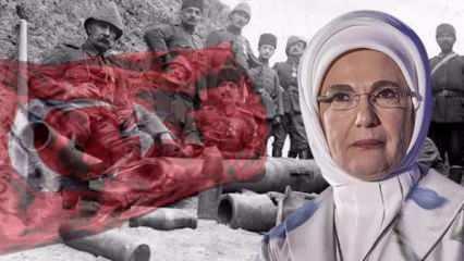 Emine Erdogan: Dicsőséges Çanakkale győzelem