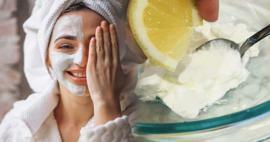 Milyen előnyökkel jár a joghurt és a citrommaszk a bőr számára? Házi joghurt és citrom maszk