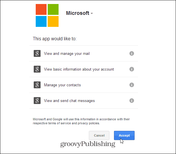 Engedélyezze a Microsoft engedélyét