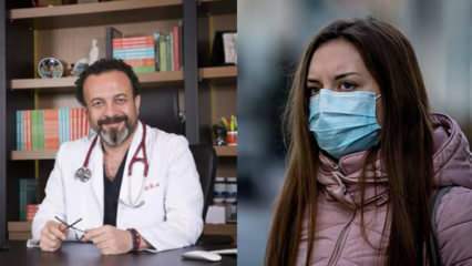 Vigyázzon azokra, akik kettős maszkot használnak! Szakértő Dr. Ümit Aktaş kifejtette: Beteget okozhat!