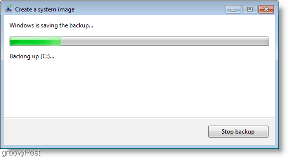 Windows 7: Rendszerkép létrehozása