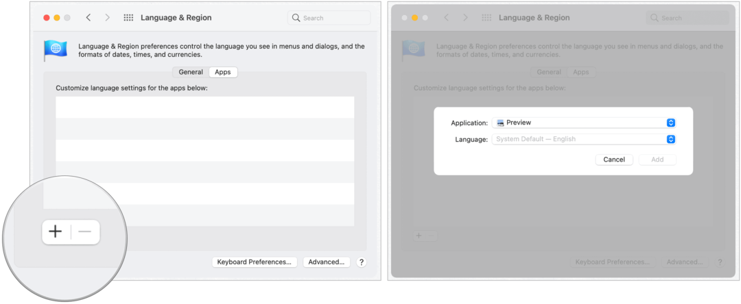 A Mac megváltoztatja az alkalmazás nyelvét