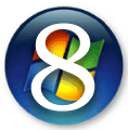 Windows 8 Explorer eszköztár