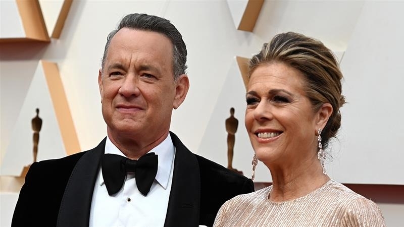 Tom Hanks és felesége, Rita Wilson