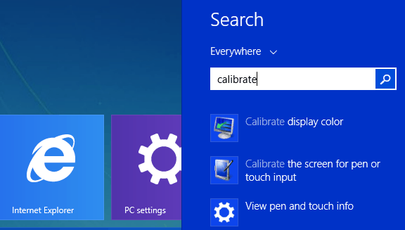 Hogyan viselkedni erősít egy nem megfelelő Windows 8.1 érintőképernyő