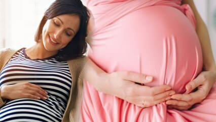 A hasán lévő barna csík a terhesség jele? Mi a köldökvonal Linea Nigra terhesség alatt?