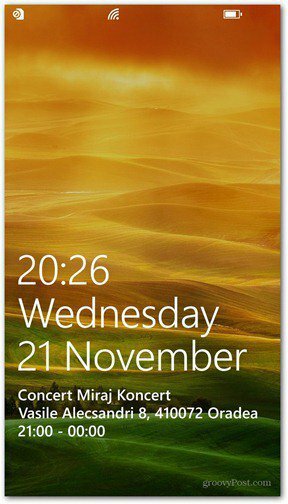 Windows Phone 8: A lezárási képernyő testreszabása