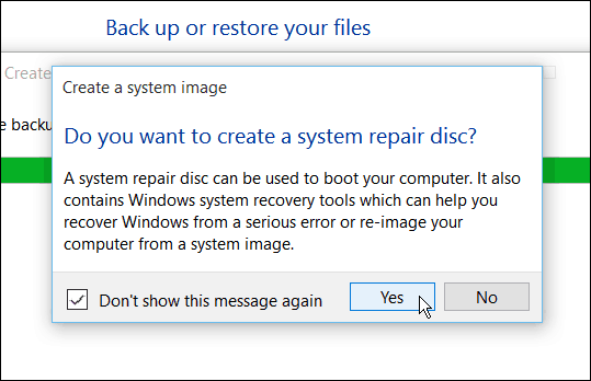 Hozzon létre Windows 10 helyreállítási kulcsot