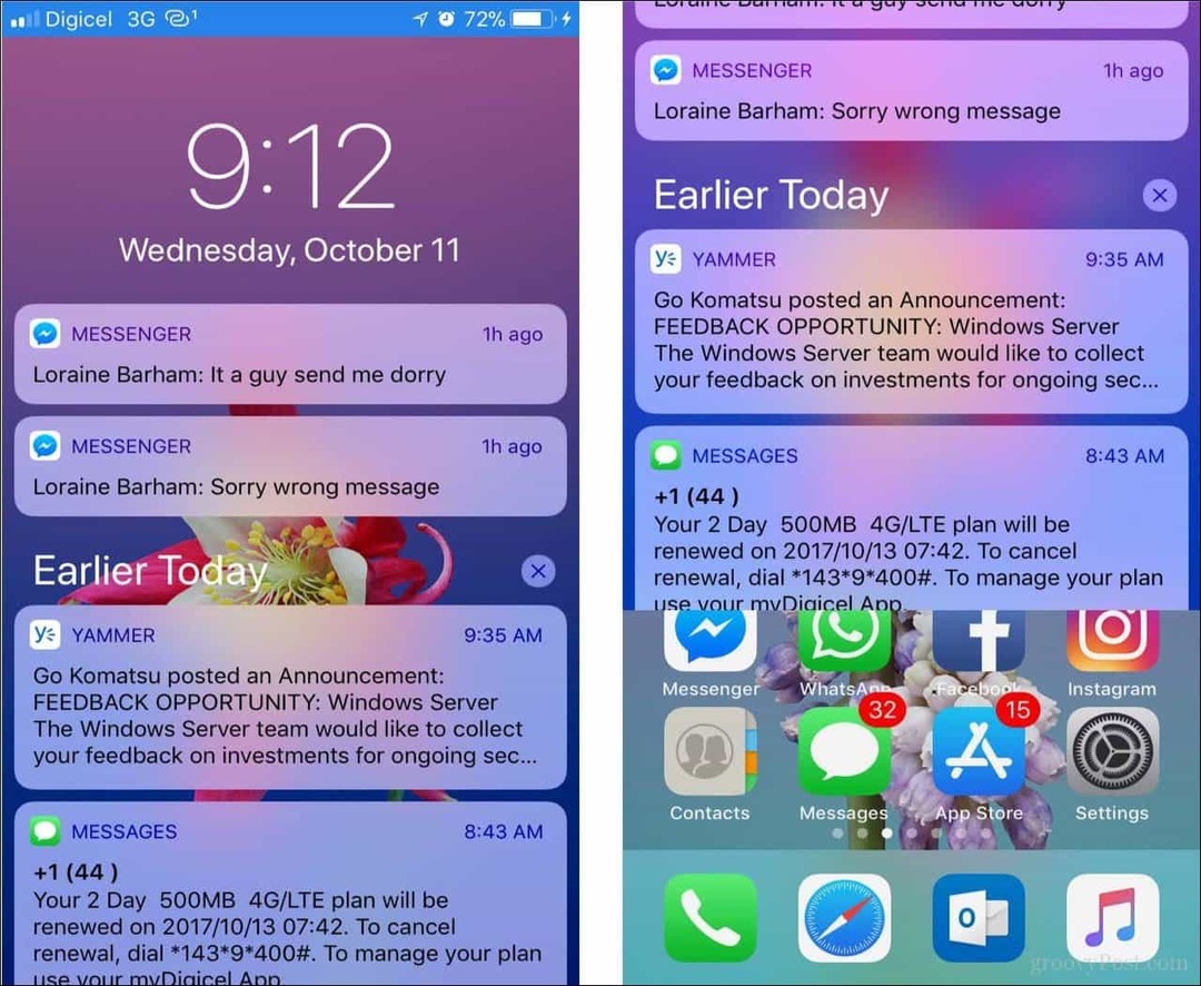 Mi a helyzet az iOS 11 értesítésekkel? Útmutató az új és továbbfejlesztett információkhoz