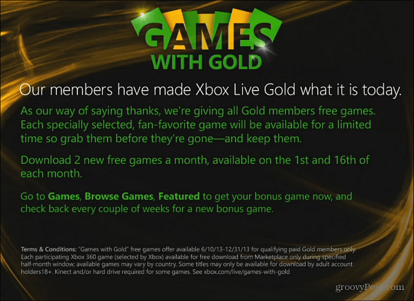 Xbox Live játékok arany áttekintéssel