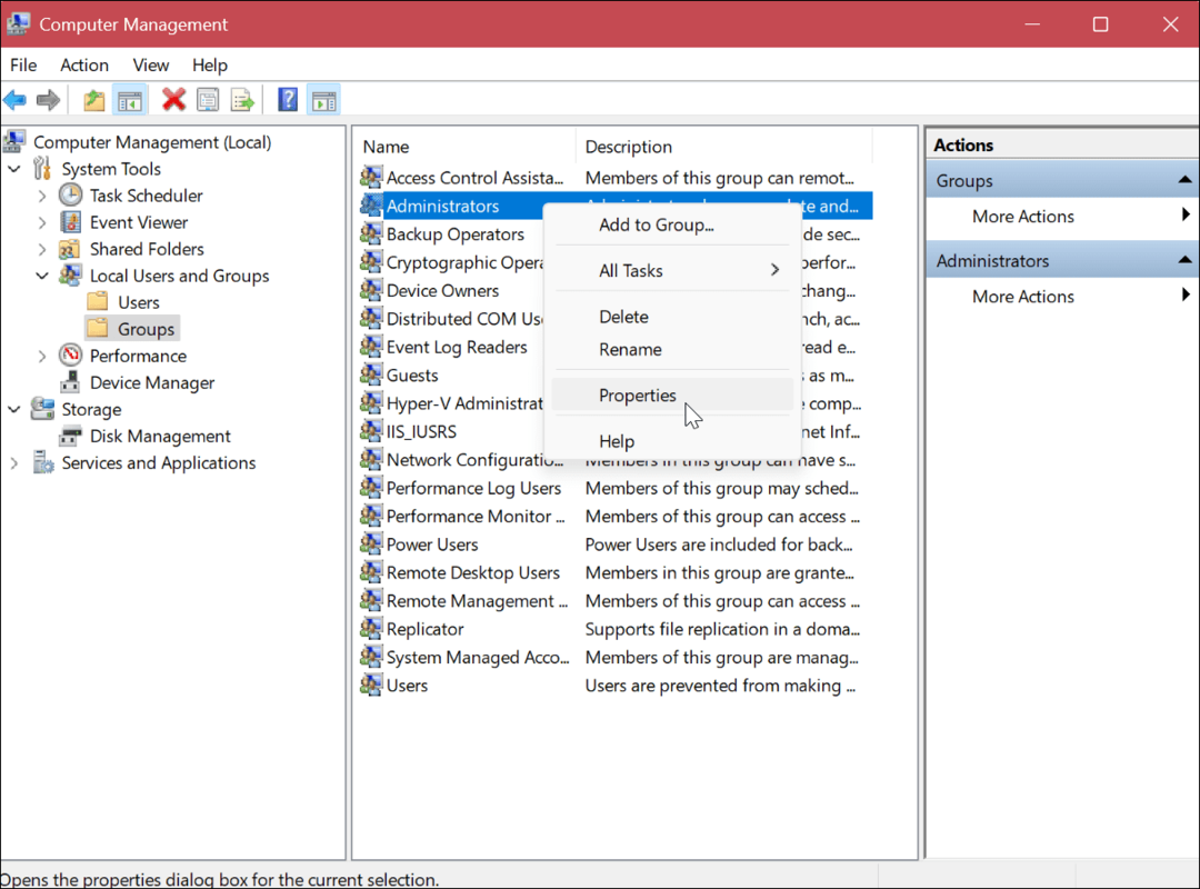 Határozza meg a felhasználói fiók típusát a Windows 11 rendszeren
