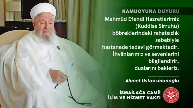Ki az İsmailağa Community Mahmut Ustaosmanoğlu? Őszentsége, Mahmud Efendi élete