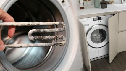 Hogyan tisztítsuk meg a mosógép mészét? Trükkök ...