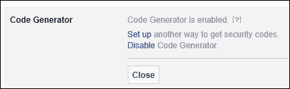 fb-kód generátor