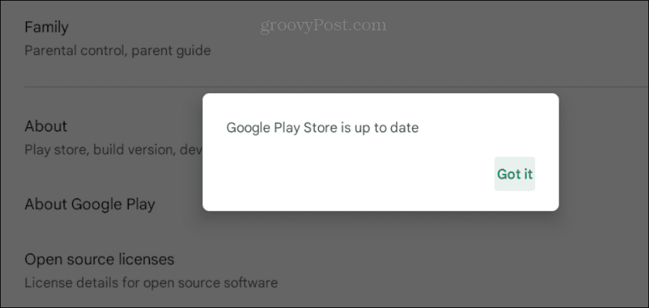 A Google Play nem működik Chromebookon