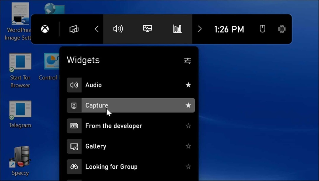 widget rögzítés készítsen képernyőképet a Windows 11 rendszeren