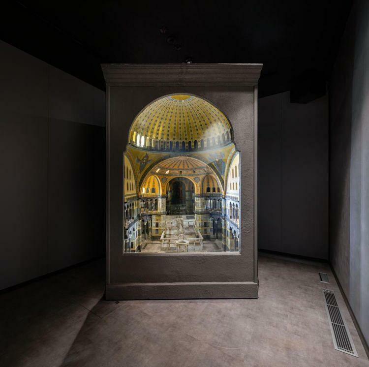 Jelenetek a Hagia Sophia Történeti Múzeumból