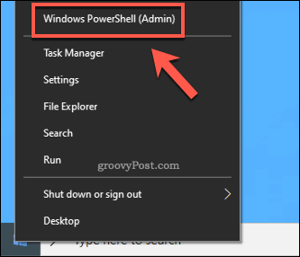 A Windows indítása A PowerShell indítása