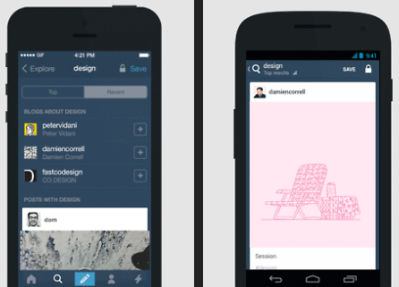 tumblr frissítse a mobilalkalmazások keresését
