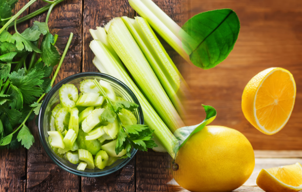 Zsírégető módszer zellerrel és citrommal