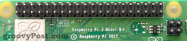 Raspberry Pi 3 B + GPIO csapok