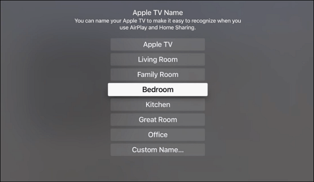 Nevezze át az Apple TV-t