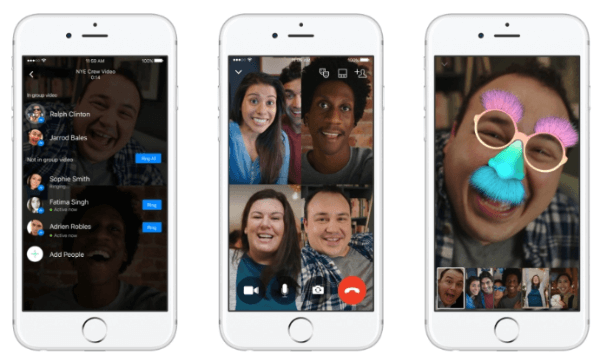 A Facebook Messenger bevezeti a csoportos videocsevegési funkciót Androidon, iOS-en és az interneten.