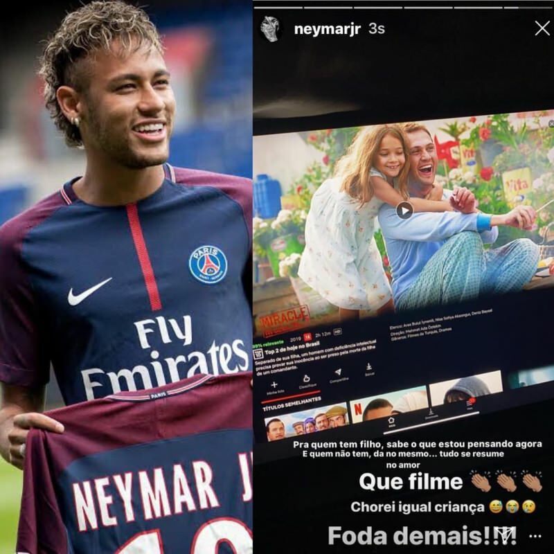 Neymar, a világhírű futballista megosztotta a török ​​filmet szociális média-fiókjában!