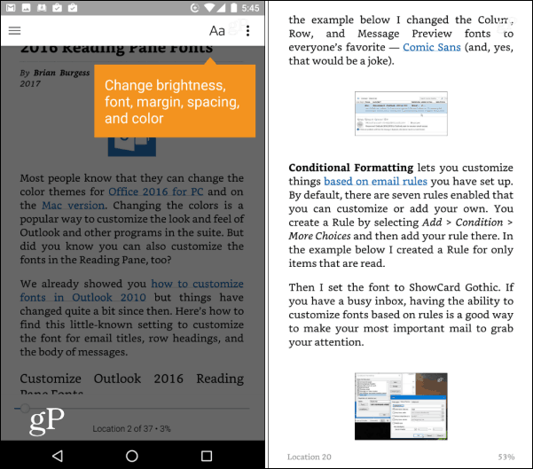 Cikkek mentése a Safari alkalmazásból az iOS rendszerben közvetlenül a Kindle könyvtárba