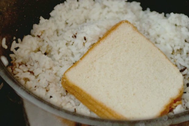 Ha kenyeret tesz a rizsre ...