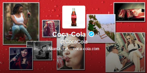 coca cola twitter fejléc