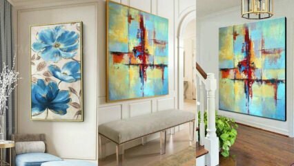 Dekoratív festmények, amelyek megváltoztatják otthonának megjelenését
