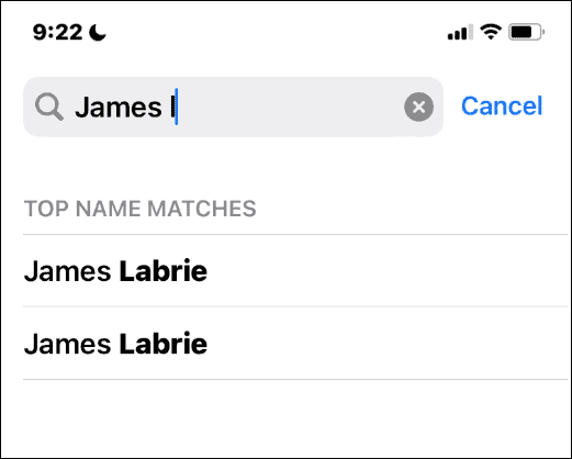 törölje az ismétlődő névjegyeket az iPhone-on 